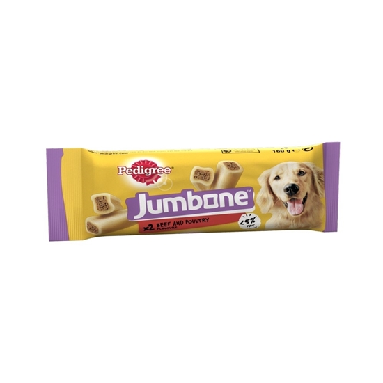 Picture of PEDIGREE JUMBONE BEEF & POULTRY TWIN PACK   x12