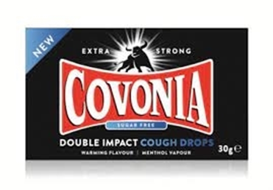 Picture of COVONIA DOUBLE IMPACT COUGH DROPS 30G X 10 