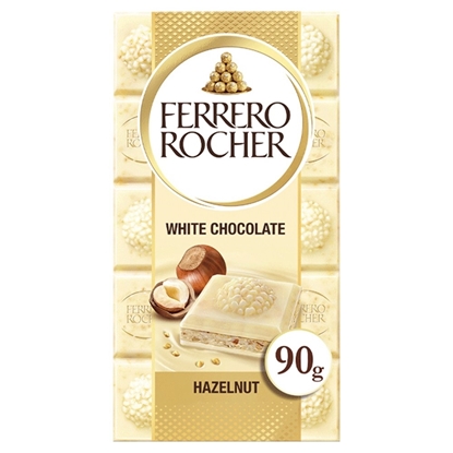 Picture of FERRERO ROCHER WHITE TABLET 90g x 8