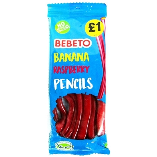 Picture of PM £1 BEBETO BANANA & RASP PENCIL160g x12