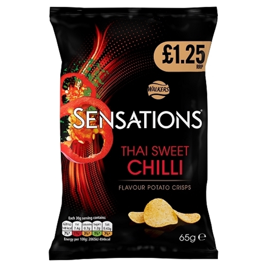 Picture of PM £1.35 SENSATIONS THAI SWEET CHILLI 65g x 18