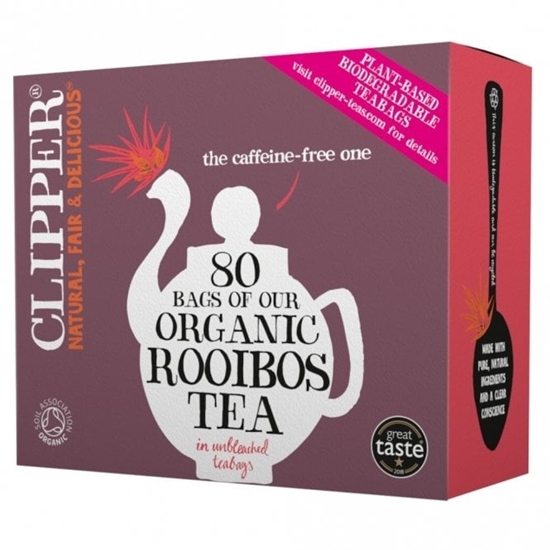 Picture of CLIPPER REDBUSH (ROOIBOS) TEA 80's x 6