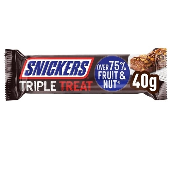 Picture of SNICKERS TRIPLE TREAT FRUIT & NUT 40g x 18