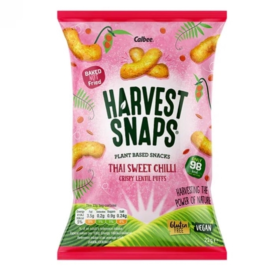 Picture of HARVEST SNAPS THAI SWEET CHILLI PUFFS 22g x 24