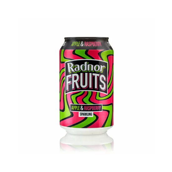 Picture of RADNOR FRUIT SPARK APPLE & RASP CAN 330ml x 24