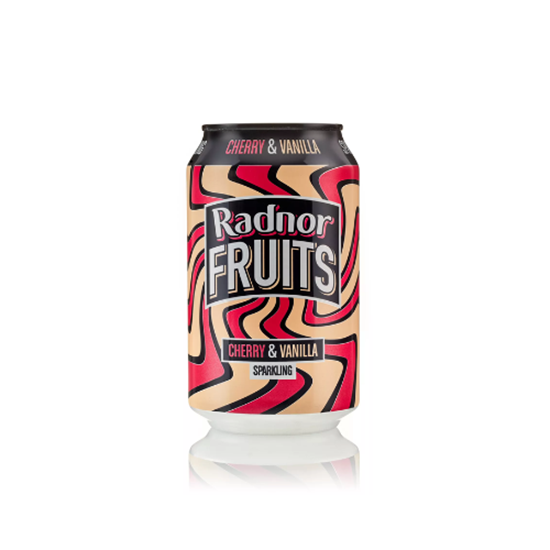 Picture of RADNOR FRUIT SPARK CHERRY & VANILLA CAN 330ml x 24