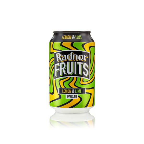 Picture of RADNOR FRUIT SPARK LEMON & LIME CAN 330ml x 24