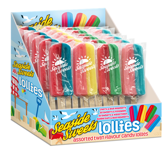 Picture of SEASIDE LOLLIES 58g x 24