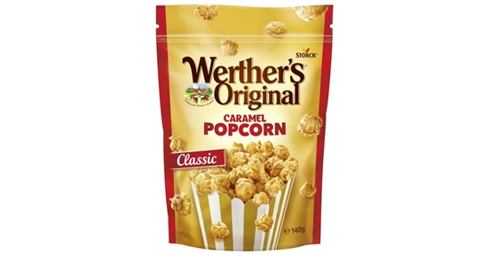 Picture of WERTHERS CARAMEL POPCORN 140g x 12