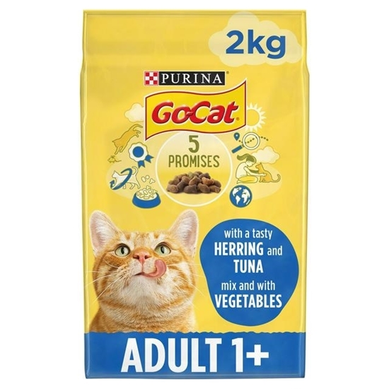 Picture of GO CAT TUNA/HERRING & VEG 2KG X 4