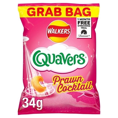 Picture of QUAVERS PRAWN COCKTAIL *GRAB BAG* 34g X 30