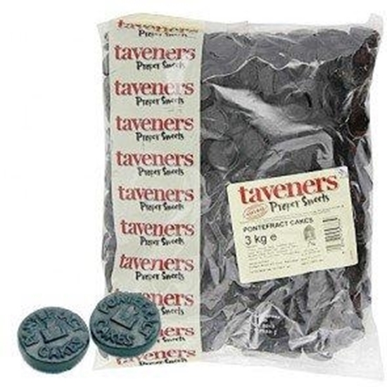 Picture of TAVENERS W/O PONTEFRACT CAKES X 3KG BAG