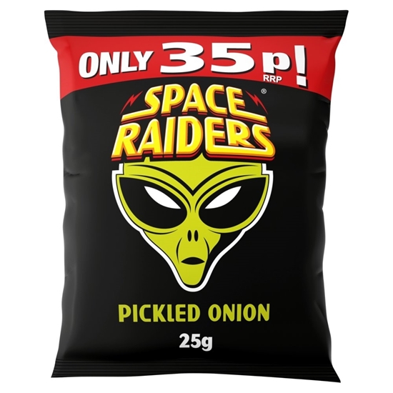 Picture of PM 50P SPACE RAIDERS PICKLE ONION 30g x 36