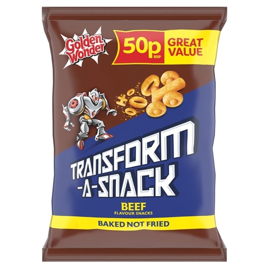 Picture of PM 50P G.W TRANSFORM-A-SNACK BEEF 27g x 30