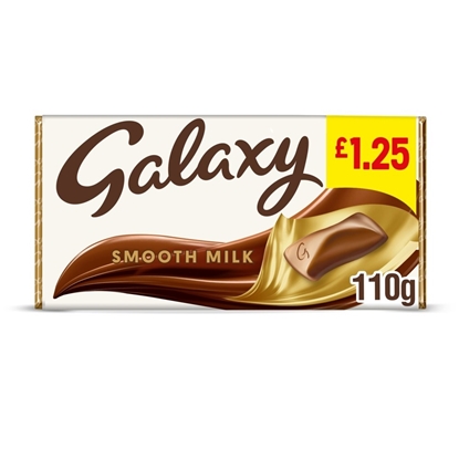 Picture of PM £1.50 GALAXY MILK LARGE 100G X 24