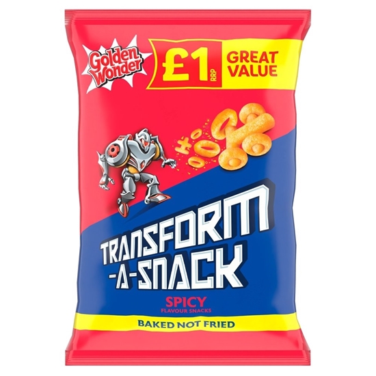 Picture of PM £1 G.W TRANSFORM-A-SNACK SPICY 56g x 18