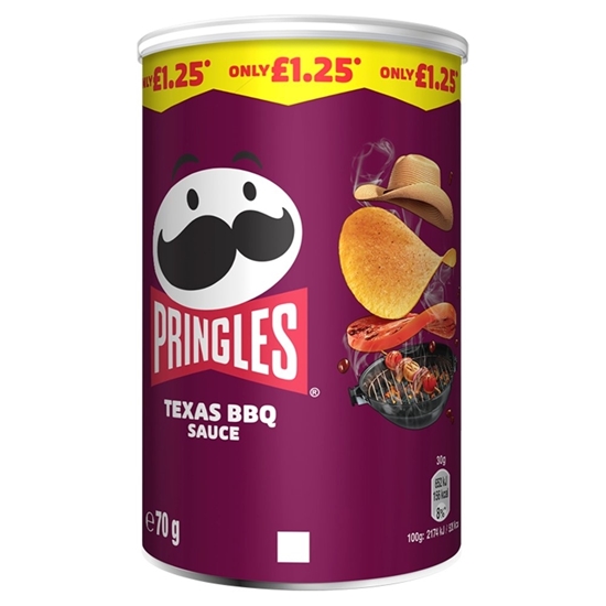 Picture of PM £1.25 PRINGLES BBQ 70G X 12