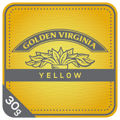 Picture of GOLDEN VIRGINIA *YELLOW* 30G X 5