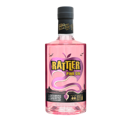 Picture of CORNISH RATTLER PINK GIN 70CL X 6