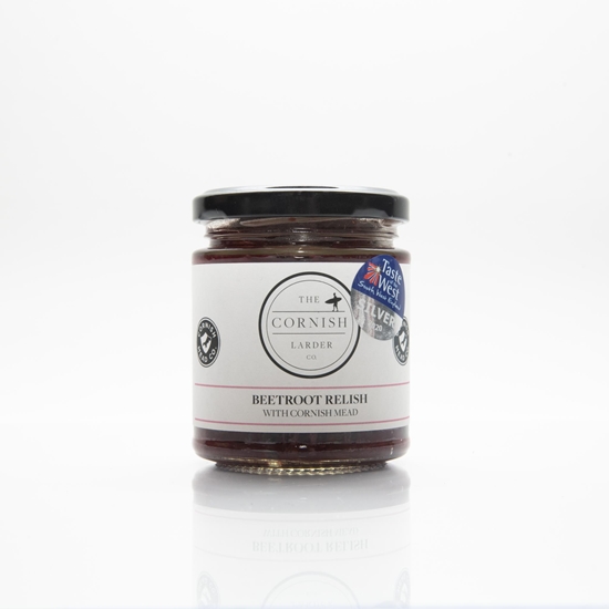 Picture of CORNISH LARDER BEETROOT RELISH & MEAD 227g x 6