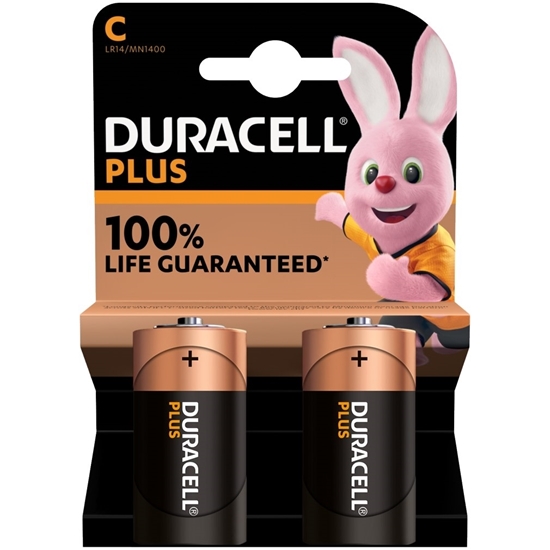 Picture of DURACELL PLUS * C * 2PACK X 10