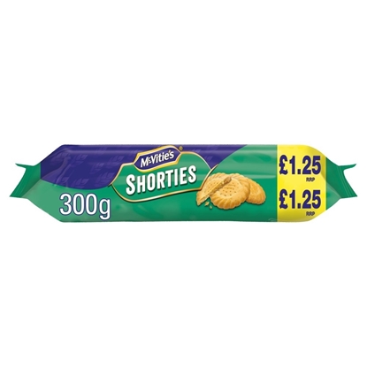 Picture of PM £1.25 MCVITIES SHORTIES 300G X 12