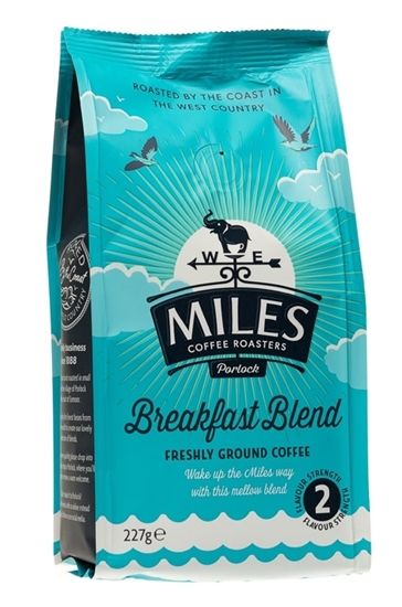 Picture of MILES BREAKFAST BLEND COFFEE 227G x12