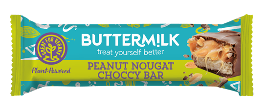 Picture of BUTTERMILK VEGAN PEANUT NOUGAT SNACK BAR 50g x 24