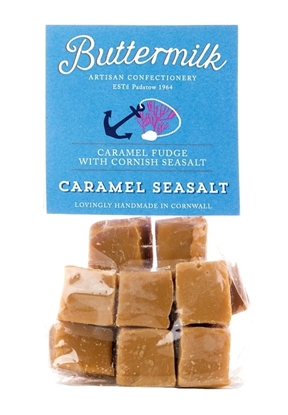 Picture of BUTTERMILK CARAMEL SEA SALT FUDGE 175g x 16