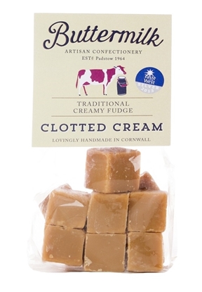 Picture of BUTTERMILK CLOTTED CREAM FUDGE 175g x 16