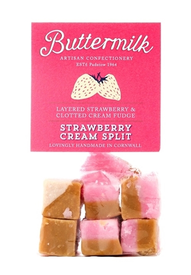 Picture of BUTTERMILK STRAWBERRY FUDGE 175g x 16