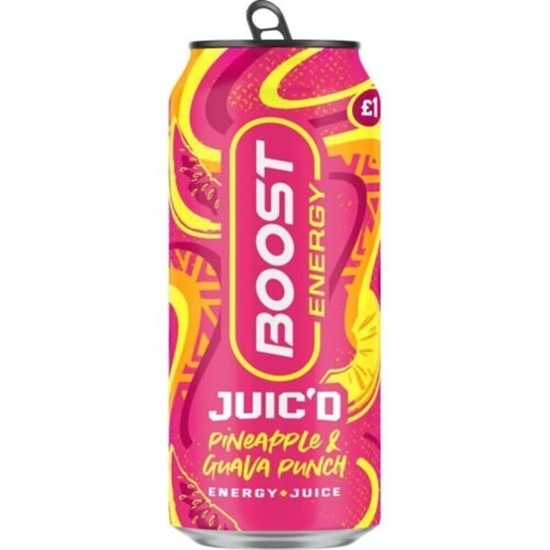 Picture of PM £1 BOOST JUIC'D GUAVA PUNCH 500ml x 12