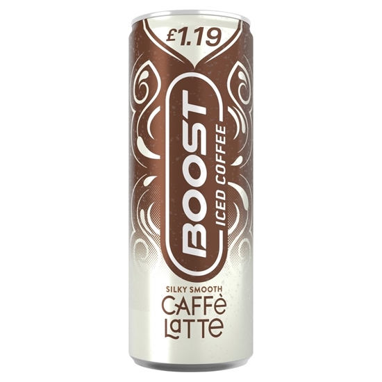 Picture of PM £1.19 BOOST CAFE LATTE 250ml x 12