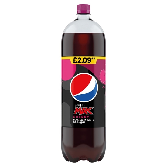Picture of PM £1.99 PEPSI MAX CHERRY 2LTR x 6