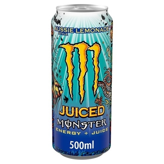 Picture of MONSTER AUSSIE STYLE LEMONADE 500ml x 12