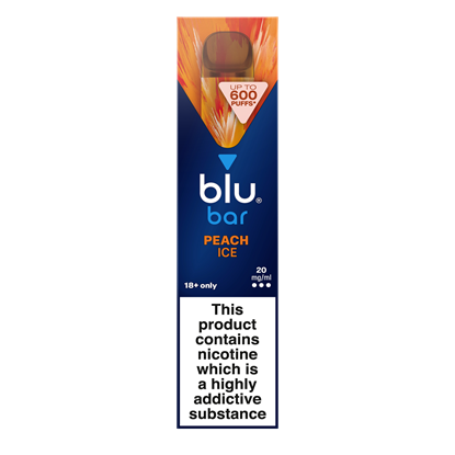 Picture of BLU BAR PEACH ICE  20mg x 10  SP PRICE 