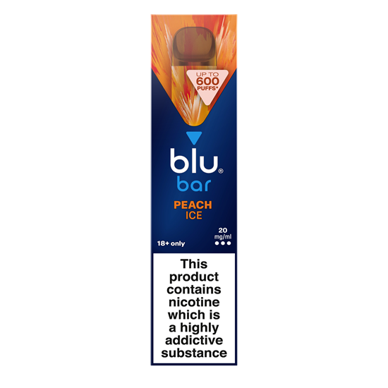 Picture of BLU BAR PEACH ICE  20mg x 10  SP PRICE 