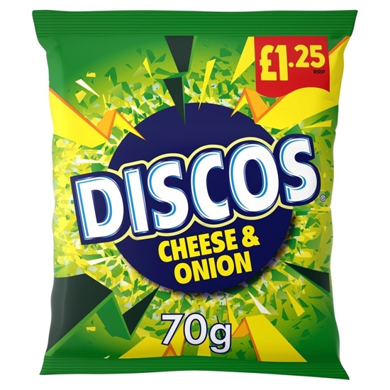 Picture of PM £1.25 DISCOS CHEESE & ONION 70G X 16 