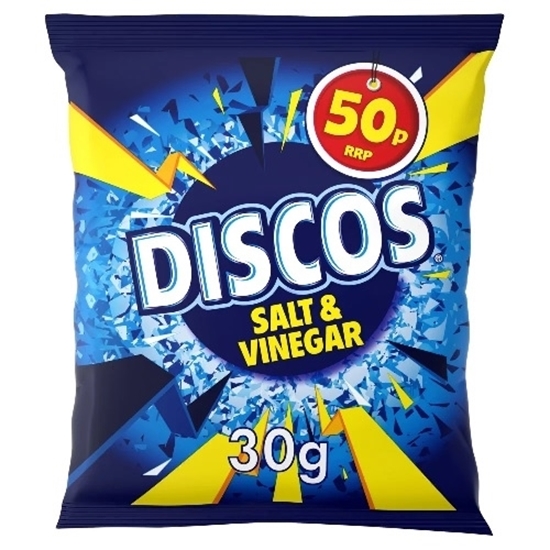 Picture of PM 50P DISCOS SALT & VINEGAR 30g x 30