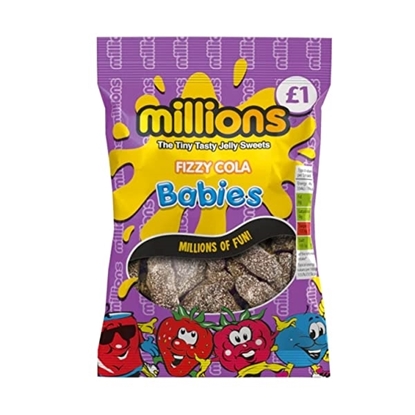 Picture of PM £1 MILLIONS FIZZY COLA BABIES 120g x 12