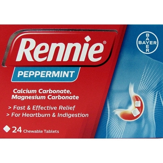 Picture of RENNIES PEPPERMINT 24S X 12