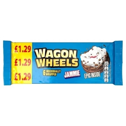 Picture of PM £1.29 WAGON WHEELS JAMMIE 6PK x 16