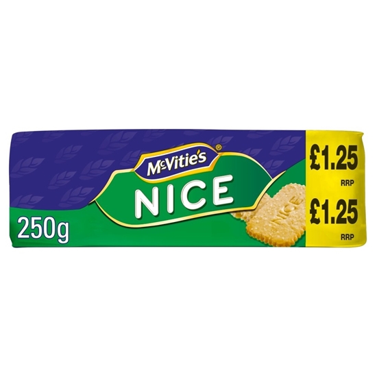 Picture of PM £1.25 MCVITIES NICE 250G X 12