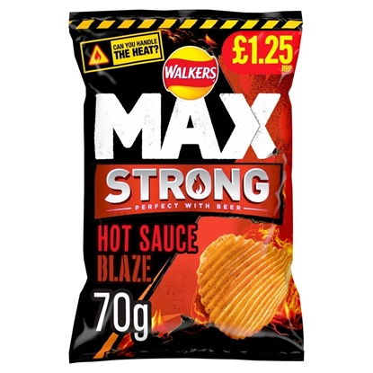 Picture of PM £1.25 WALKERS MAX HOT SAUCE 70g x 15