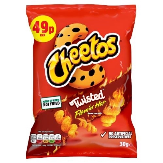 Picture of PM 49P CHEETOS TWISTED FLAMIN HOT 30g x 30