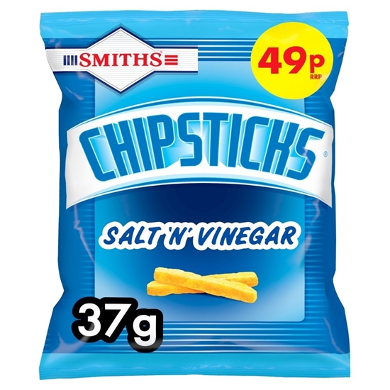 Picture of PM 49P CHIPSTICKS SALT&VINEGAR 37g x 30