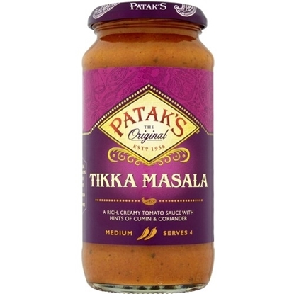 Picture of PATAKS TIKKA MASALA JAR 450Gx6