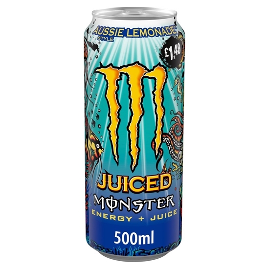 Picture of PM £1.75 MONSTER AUSSIE STYLE LEMONADE 500ml x 12 