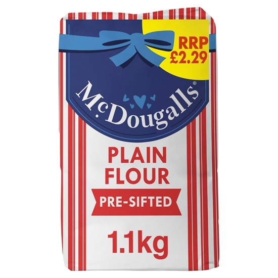 Picture of PM £2.29 MCDOUGALLS PLAIN FLOUR 1.1KG  X 10