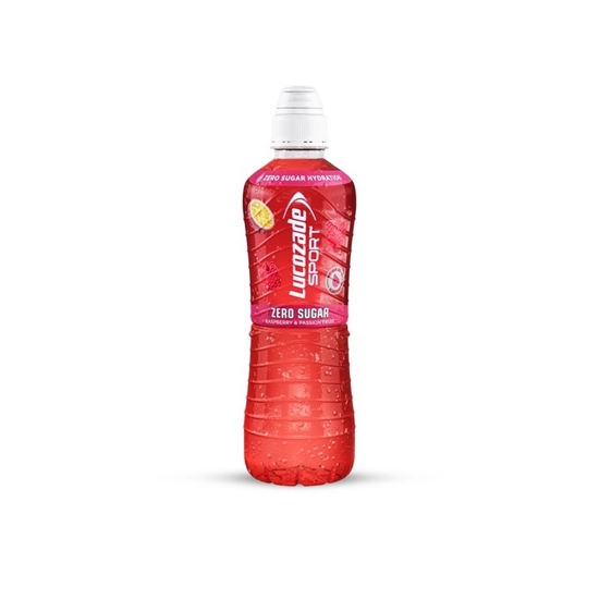 Picture of LUCOZADE SPORT ZERO RASPBERRY & PASSION 500ml x 12